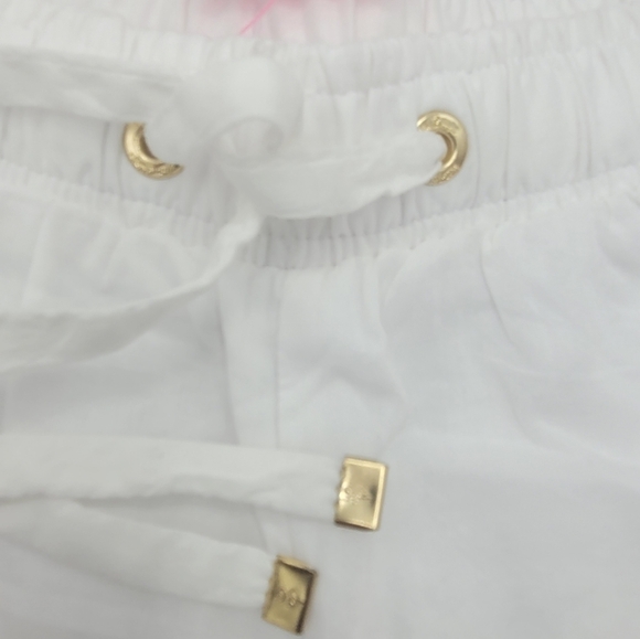 LILLY PULITZER KATIA FLOWER EMBROIDERED SHORT IN RESORT WHITE SIZE XS - Picture 9 of 14